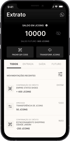 Aplicativo JHSF ID Membership